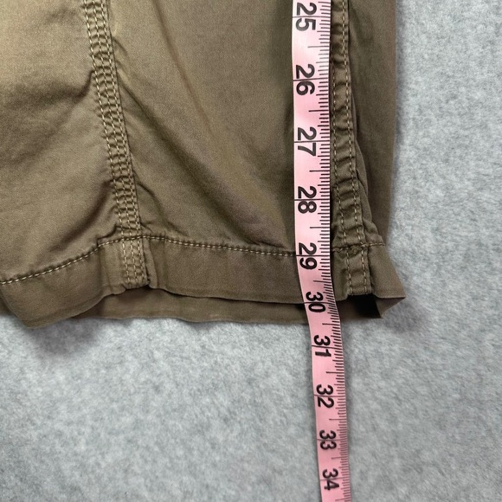 Hollister Cargo Pants Women Size L Brown Low Rise Baggy Streetwear Skater Y2K - Picture 8 of 13